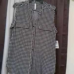 Women's tank top blouse